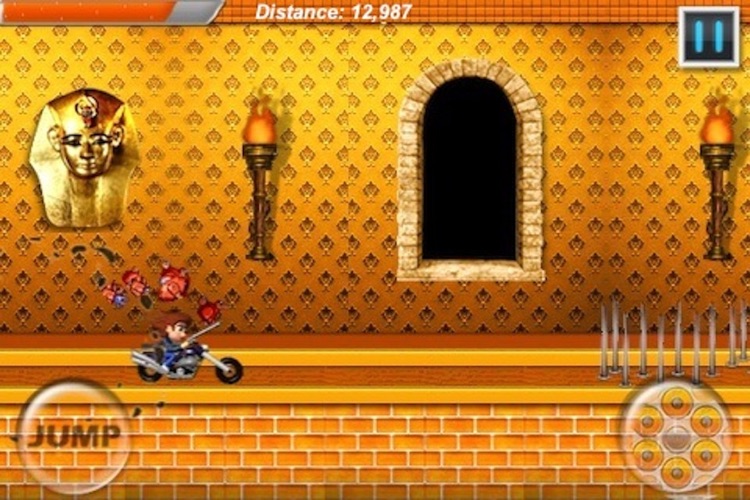 Top Gun Rider ( Free Racing and Shooting Car Kids Games ) screenshot-3