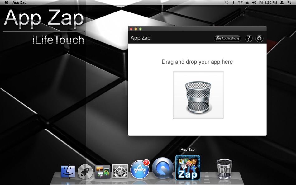 #1. App Zap (macOS) By: Sudip Bag