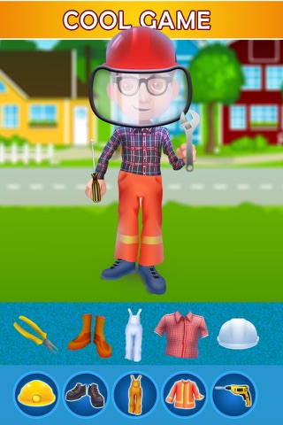 Dress Up Builder Bill - Fun Kids Game screenshot 2