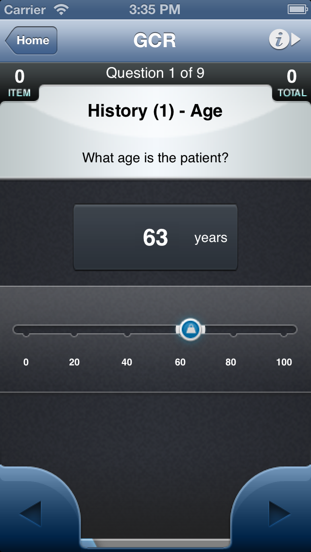 Screenshot #2 pour Goldman Cardiac Risk