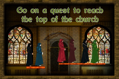 Monastery Monk Jump : The Quest to Strike the Church Bell - Free Edition screenshot 2