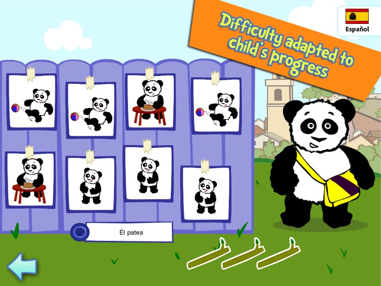 i Learn with Little Pim: Spanish! HD -Fun language learning games for kids in preschool and kindergarten screenshot-3
