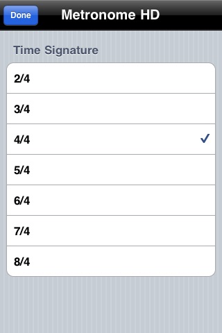 Metronome HD screenshot 2