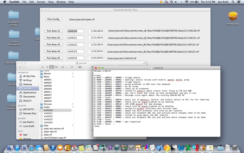 Screenshot #3 pour Timesheet Builder Plus