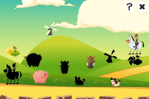 Animal game for children age 2-5: Learn for kindergarten, preschool or nursery school with farm animals screenshot 3