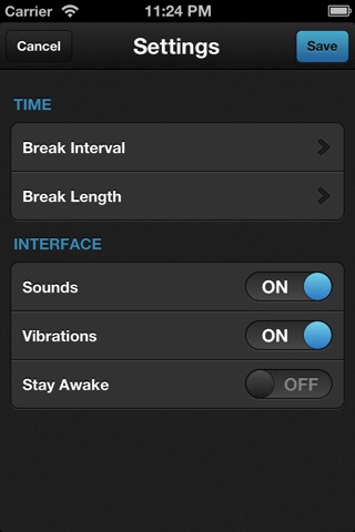 BreakTime — The Break Timer for iOS screenshot 4