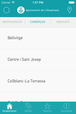 Restauració, comerç i mercats a L’Hospitalet screenshot 2