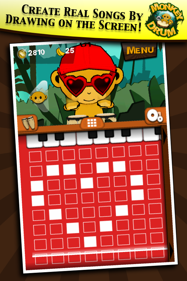 #3. Monkey Drum (iOS) 由: Flippfly, LLC