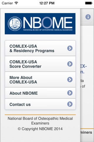 NBOME Score Converter screenshot 2