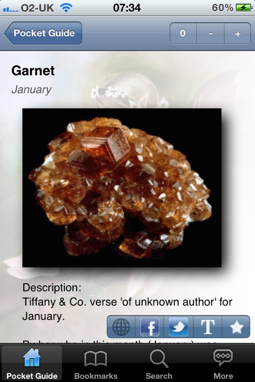 Pocket Guide Birthstones