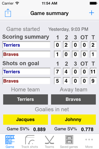 Tapshot Hockey Lite screenshot 3