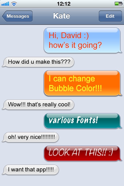 Color SMS/Message HD