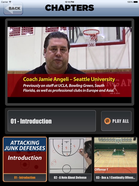 Attacking Junk Defenses: Play To Destroy Any Box & 1 or Triangle & 2 Defense - With Coach Jamie Angeli - Full Court Basketball Training Instruction - XL