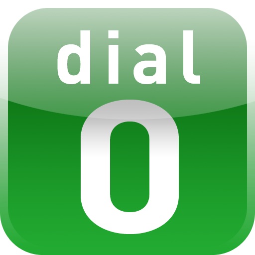 Dial Zero Icon