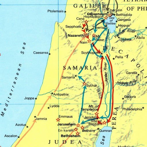 Bible Maps, Carta Atlas