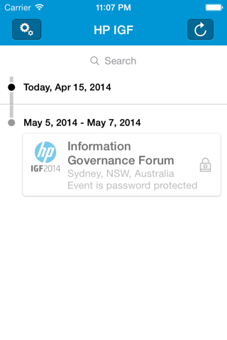 Information Governance Forum screenshot 2