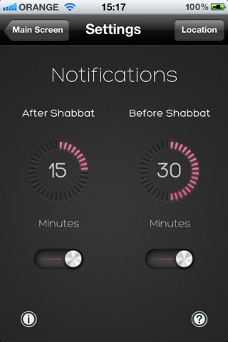 Shabbat Saver screenshot 2