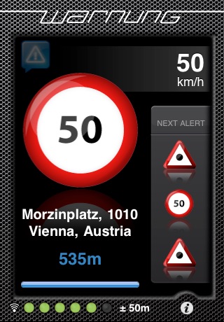 Radarhinweise Österreich: Warnung