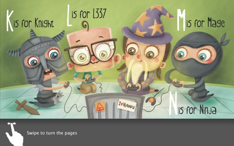 My Little Geek FREE ABC Book screenshot 3