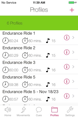 myCycleClass HD screenshot 4