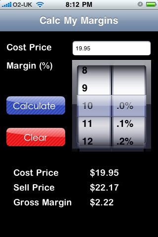 Calc My Margins screenshot 3