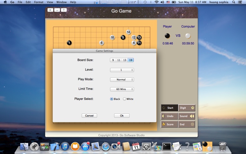 Screenshot #2 pour Go - An Adversarial,Opening Strategy,Board Game