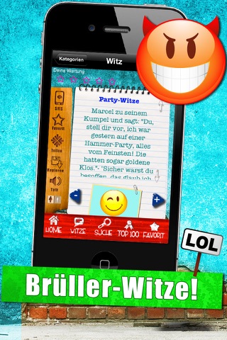 How to cancel & delete NEUE WITZE - Brüller-Jokes zum Ablachen from iphone & ipad 3