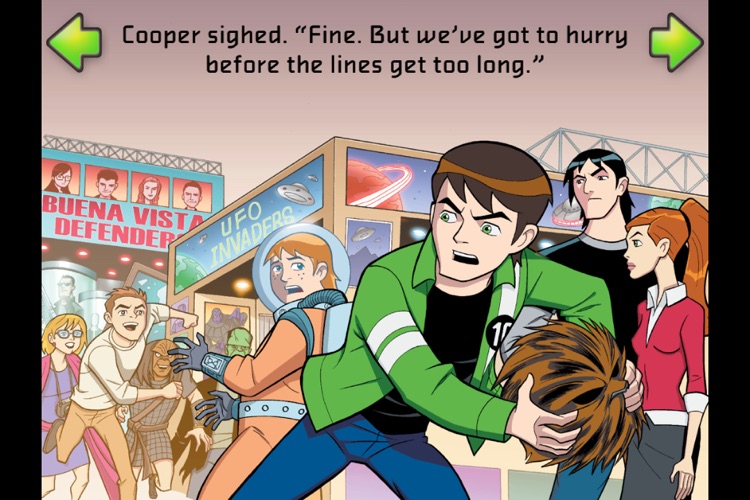 Ben 10 Science Friction- Kids' Book