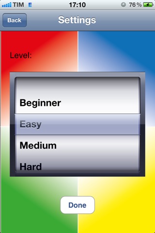 iSayTournament for VoiceOver iPhone/iPod Touch screenshot 4