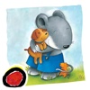Miko Wants a Dog: An interactive kids bedtime story book about a mouse wanting a pet to play with and how he gets one by helping his neighbor, by Brigitte Weninger illustrated by Stephanie Roehe (iPhone version; by Auryn Apps)