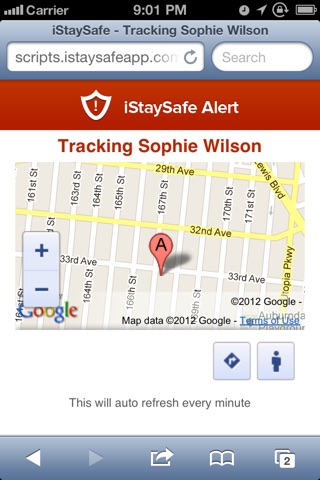 iStaySafe screenshot 3