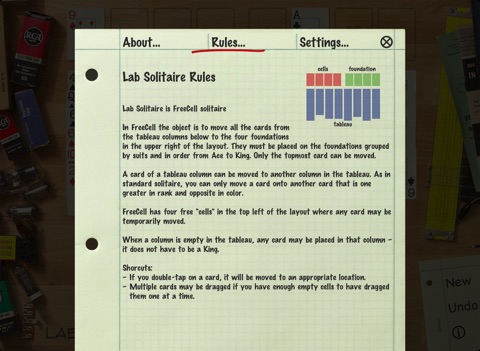 Lab Solitaire screenshot 3