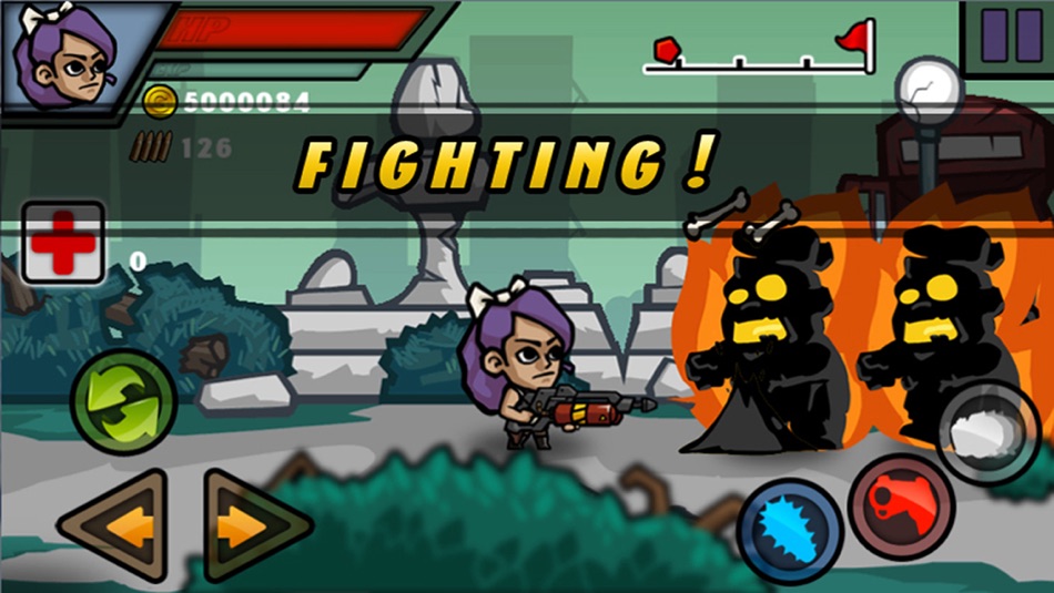 #4. Zombie Terminator (iOS) 由: Feelingtouch Inc.