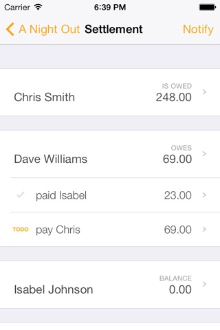 Tally App: Share expenses screenshot 4