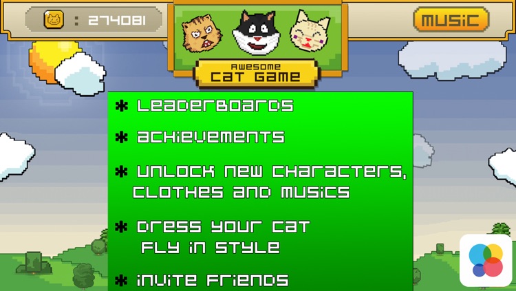 Awesome Cat Game HD - A Fast, Fun, Classic game! screenshot-3