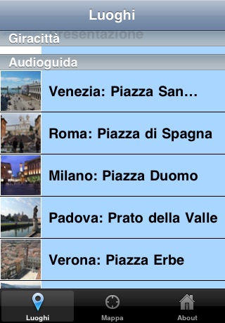 Piazze d'Italia - Giracittà audioguida screenshot 3