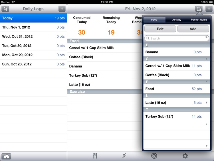 Points Calculator & Weekly Weight Loss and Exercise Manager Plus Daily Food Value Watchers Tracker Journal - Lose Weight With Mobile Tracking - My Score Plus HD