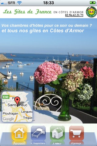 Gîtes de France en Côtes d'Armor screenshot 2