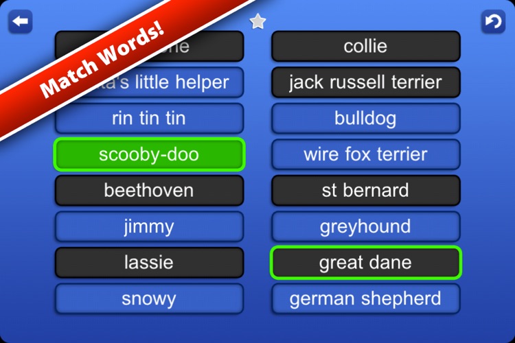 Word to Word Themes - A fun word matching and association game