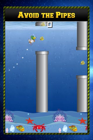 Duck Dive: Flappy Prey Bird Fishing screenshot 4