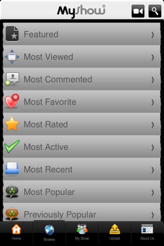 MyShow.com screenshot 2