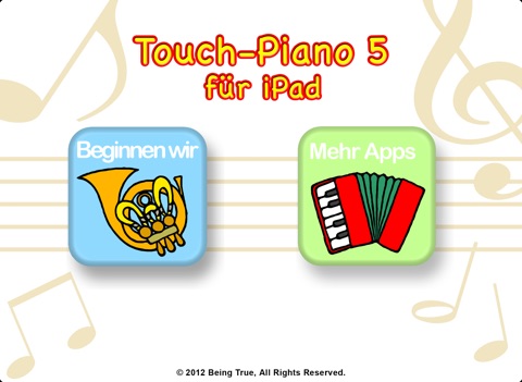 Touch Piano 5 Lite for iPad screenshot 2