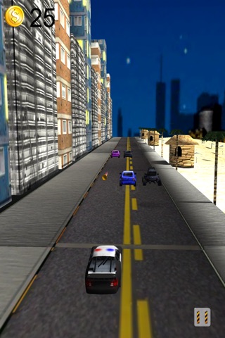 Action Cop Chaser - Midnight Nitro Police Patrol Racing screenshot 3