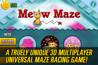 How to cancel & delete Meow Maze Free Game 3d Live Racing from iphone & ipad 1