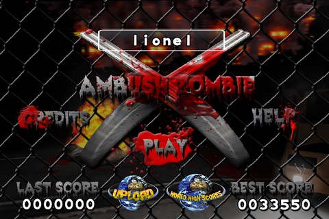 Ambush Zombie Free screenshot 2