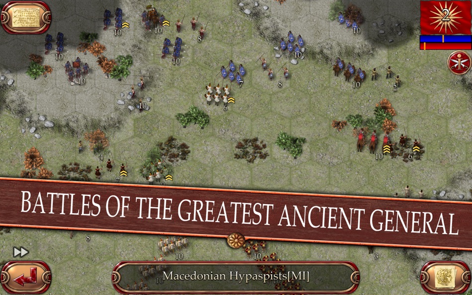 #1. Ancient Battle: Alexander (macOS) Bởi: Hunted Cow Studios Ltd.