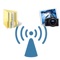 Share photos and files through WIFI
