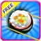 Sushi Maker – Girls Kids Teens & family free Game – For lovers of Japanese food, cupcakes, ice cream cakes, pancakes, Asian foods, candies, hotdogs, pizzas, hamburgers & ice pops