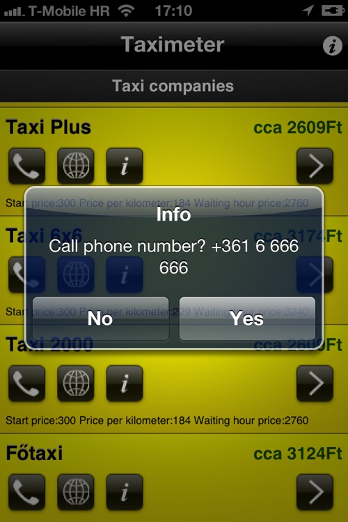 Taximeter Hungary screenshot-3