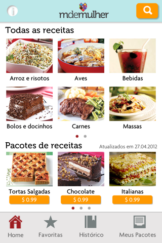 Receitas Fáceis MdeMulher (versão iPhone) screenshot 3